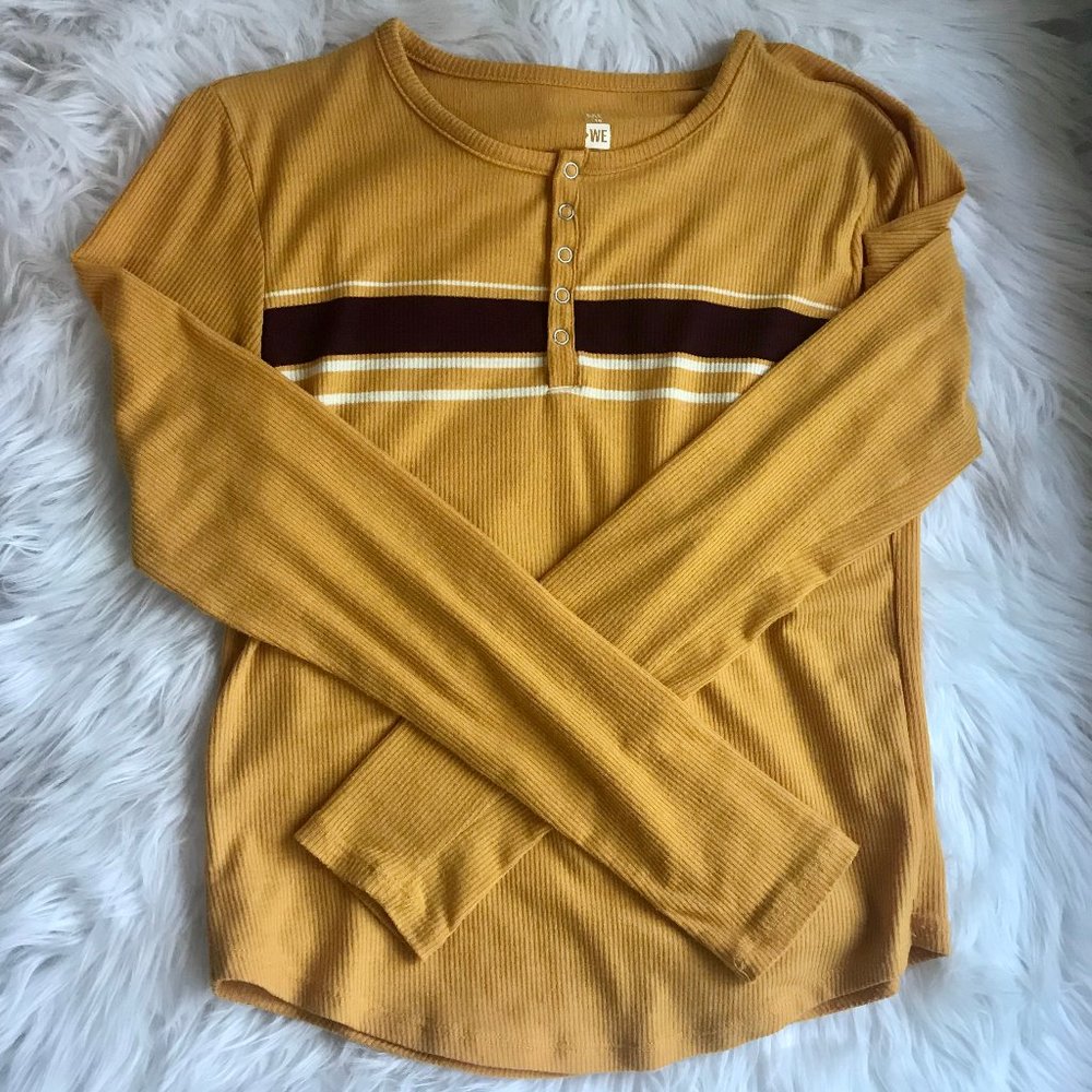 NWOT Me To We Ribbed Long Sleeve Shirt